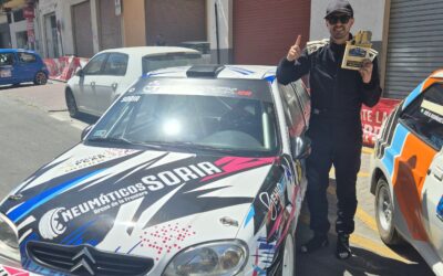 Juan Antonio Soria, joven piloto arcense, apasionado de los coches y las carreras