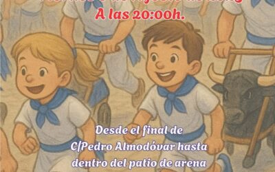 San Antonio celebra un encierro infantil con carretones para el 8 de agosto