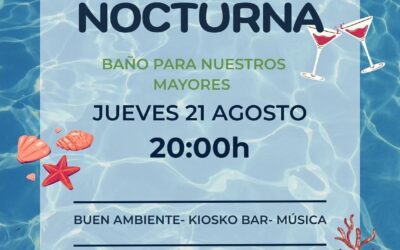 Nuestros mayores podrán disfrutar hoy jueves de la ‘Fiesta Nocturna’ que organiza a Delegación del Mayor