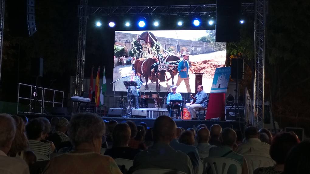 José Raúl Zarzuela ofrece un gran pregón en honor al Stmo. Cristo del Romeral