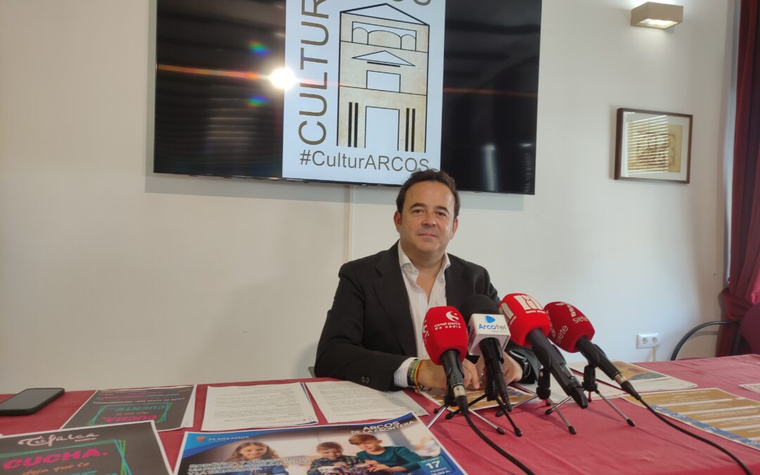 Arcos presenta su Agenda Cultural de octubre con teatro, exposiciones, talleres y un encuentro histórico